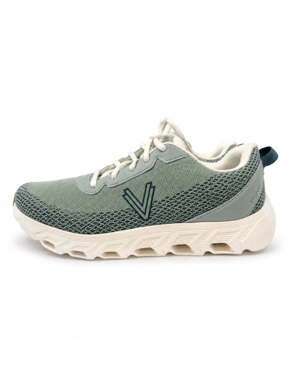 Vionic Priscilla Supportive Womens 8M Iceberg Green Mesh Orthotic Walking Shoes - Picture 4 of 9